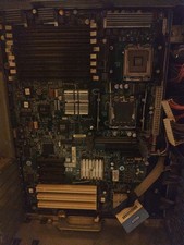 SCHEDA MADRE SOCKET 775 HP PROLIANT ML350 G5  + CPU INTEL XEON E 5420+LAMIERA 