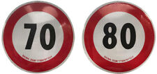 SEGNALI DI VELOCITÀ 70 E 80  OMOLOGATI PER RIMORCHIO CARRELLO NAUTICA