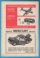 Aermec Edilmec Aerei pubblicità advertising werbung italian clipping MA1289