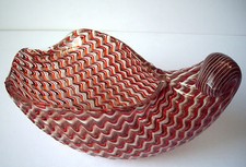 AURELIANO TOSO Murano Dino Martens ciotola Fenicio (1950 circa)