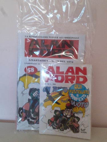 Alan ford anastatica 58 - alan, n.58