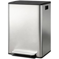 Homcom pattumiera doppia - pattumiera,