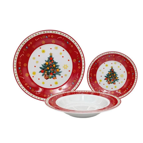 Set servizio pezzi piatti - servizio,