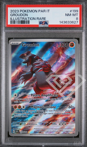 Pokémon card groudon 199 - groudon, 199/182