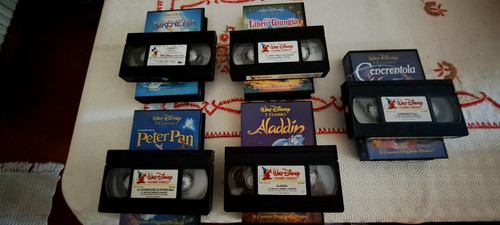 Videocassette disney originali - disney,