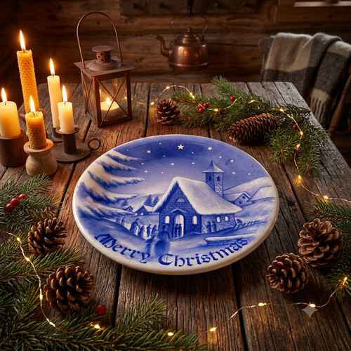 Piatto vintage decorativo