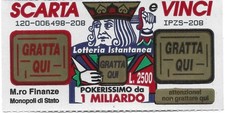 GRATTA E VINCI SCARTA E VINCI