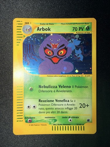 Arbok holo 165 italiano - holo, 3/165