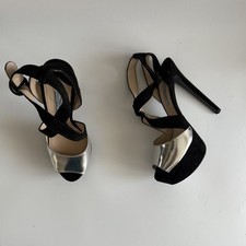 PRADA SANDALI PELLE SCAMOSCIATA