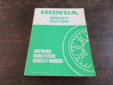 Honda Spacy CH125 Shop Service