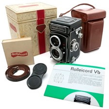 Rollei Rolleicord Vb marked JT Exported to Italy for Italian market complete KIT