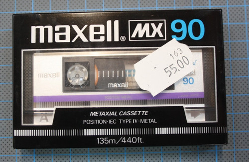 Cassette audio tape - audio, maxell