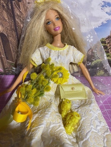 Barbie dress handmade sposa - handmade,