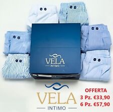 Boxer Uomo Vela Tessuto Camicia (3Pz. - 6Pz.)