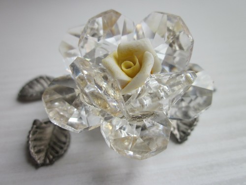 Fiore cristallo ceramica - in,