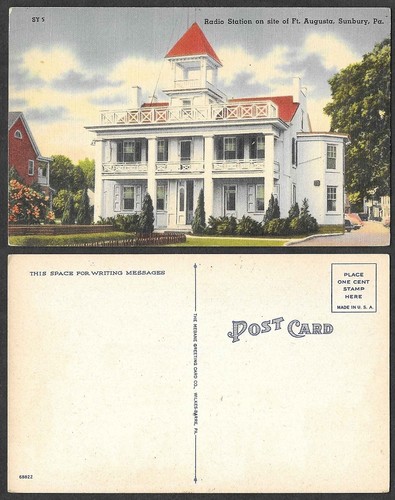 Old pennsylvania postcard - old,