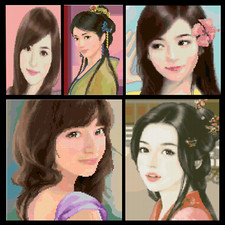 5 SCHEMI PUNTO CROCE RAGAZZE