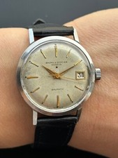 Baume & Mercier Geneve Baumatic automatico AS 1700/01 uomo 34 mm svizzero. revisionato