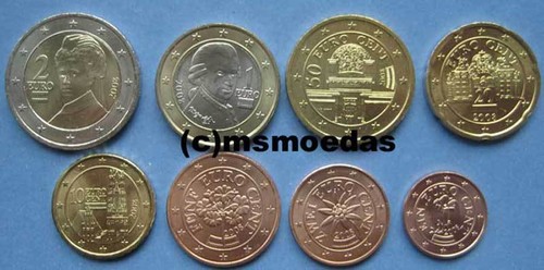 Austria monete euro - austria,