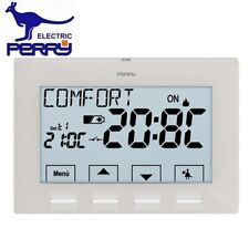 Perry 1TPTE029B - Termostato digitale serie NEXT da parete retroilluminato 220v 