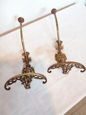 Attaccapanni da parete di fine 800/900 in bronzo /ottone