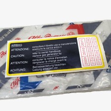 ADESIVO DI AVVERTENZA AIRBAG FIAT BRAVO - LANCIA DEDRA ORIGINALE 10453790