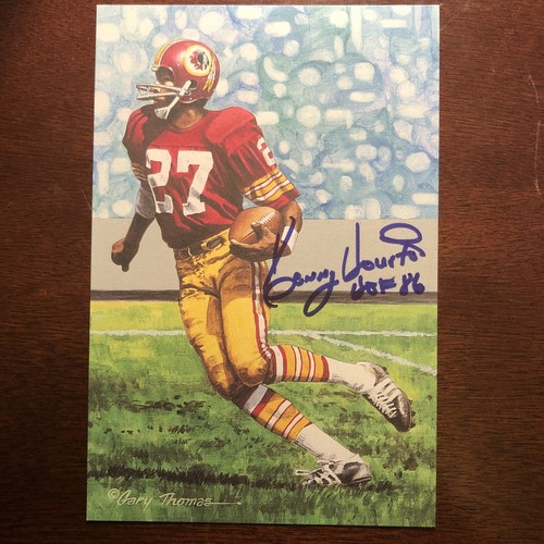 Ken houston firmato goal line - firmato,