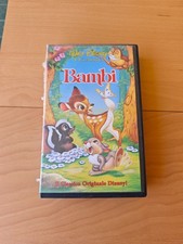 BAMBI - VHS WALT DISNEY I CLASSICI VS 4372 DA VENDITA