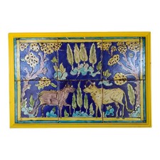 pannello con 6 maioliche