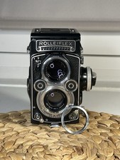 Rollei Rolleiflex 3,5F Carl Zeiss Planar 3,5/75mm testato su pellicola ottime condizioni!