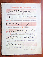 XVII secolo-PAGINA DI MUSICA