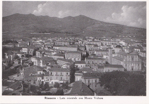 Cartolina potenza rionero - cartolina, di