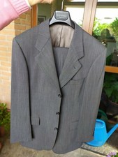 ABITO "HUGO BOSS" IN LANA TG 50 COLOR GRIGIO SCURO COME NUOVO