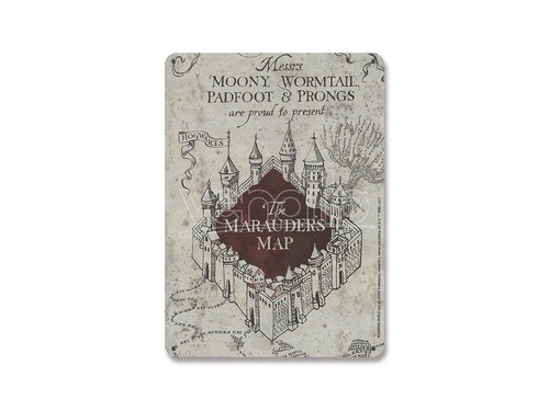 Harry potter tin sign - potter,