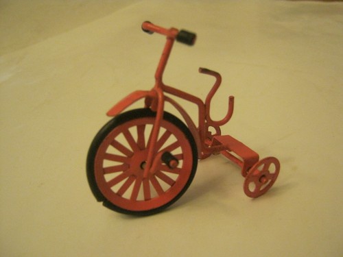 Triciclo vintage miniatura - triciclo,