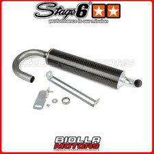 S6-96ET036 SILENZIATORE STAGE6 R/T FL100 TRACK PIAGGIO NTT 50CC LC