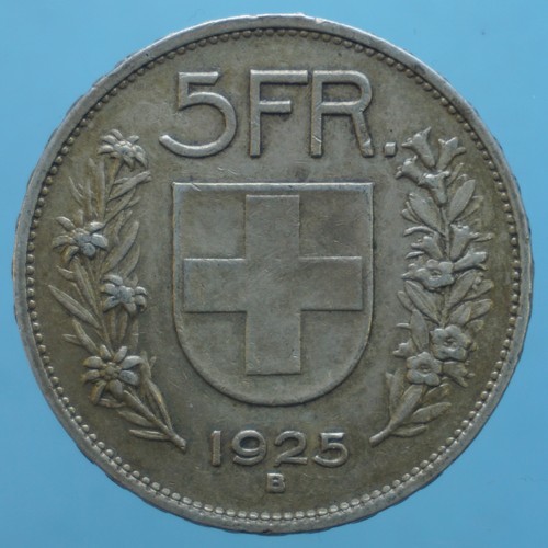 Svizzera franchi 1925 - 5,