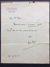 Andre Maurois, French Author