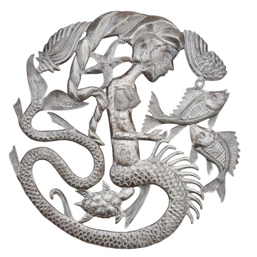 Sirena con treccia lunga - , che