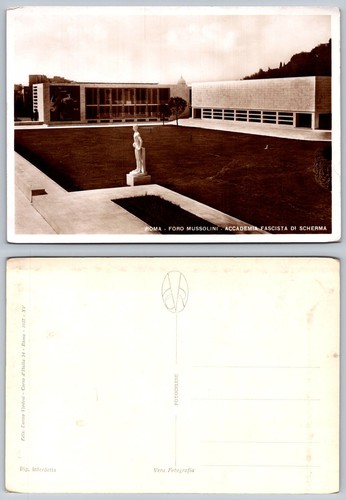 1937 roma foro mussolini - roma,