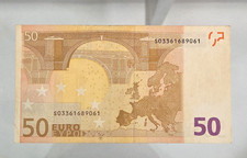 Banconota 50 EURO Type 2002 -