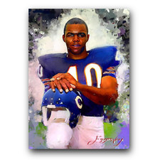Gale Sayers #24 Art Card
