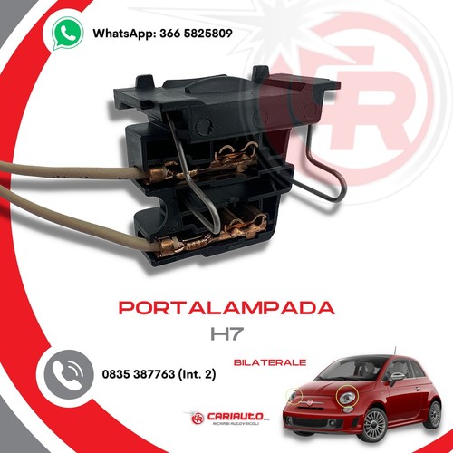 Portalampada connettore per - connettore, h7