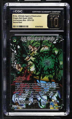 Broly ultimate agent - agent, of