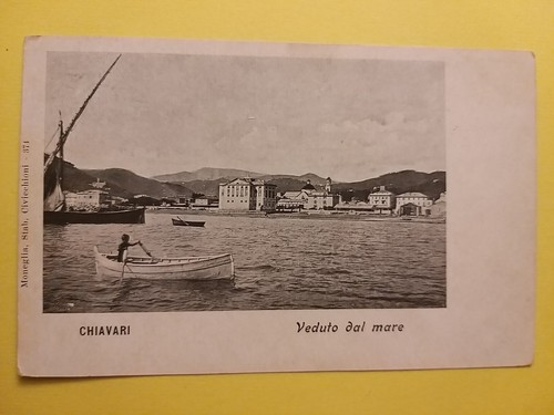Chiavari vista dal - vista,