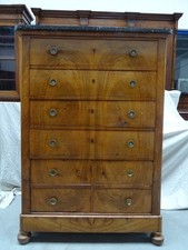 Settimanale Luigi Filippo in noce 1850 circa Francese