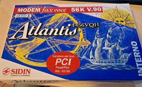 Atlantis modem fax voce - atlantis,