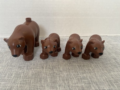Lego duplo orsi - lego, marrone