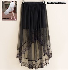 Mini Gonna Donna Tulle Lungo