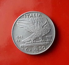 50 CENTESIMI 1942 ERRORE -